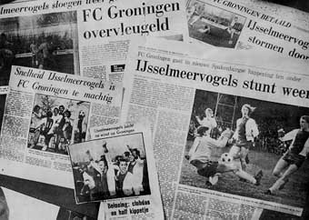 krantenkoppen na overwinning op Groningen